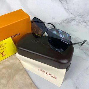 🎶Women's Grey Lens Big Logo Anti-UV Sunglasses🎶